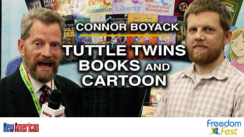 Tuttle Twins Creator Explains Freedom Message of His Children’s Books | FreedomFest 2021