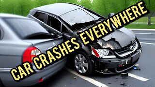 major uptick in car wrecks, car crashes everywhere! , is it just me ?, why are cars crashing
