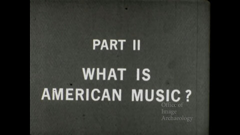 1964, TELECINE, "WHAT IS AMERICAN MUSIC", PT2, NEW YORK PHILHARMONIC, YOUNG PEOPLE'S CONCERTS
