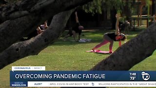 Experts offer tips on overcoming pandemic fatigue