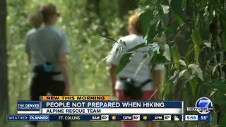 Alpine Rescue Team sees dangerous trend amid busy summer in Colorado