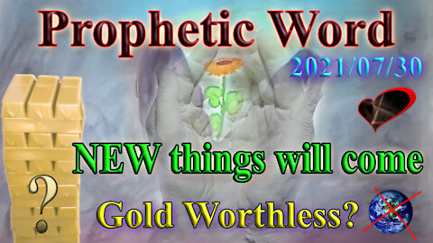New things will come, Adonai will soon deal with wicked tyrannical leaders, Walk with Me.