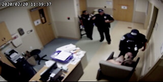 Surveillance video shows hospital incident that led to Fort Pierce police officers' arrests