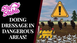 Metal Queens Does Dressage In DANGEROUS AREAS! Star Stable Quinn Ponylord