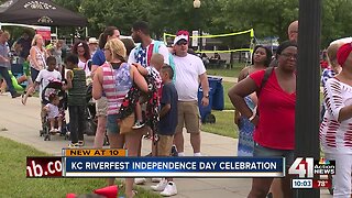 Despite rain, thousands celebrate 4th of July at RiverFest