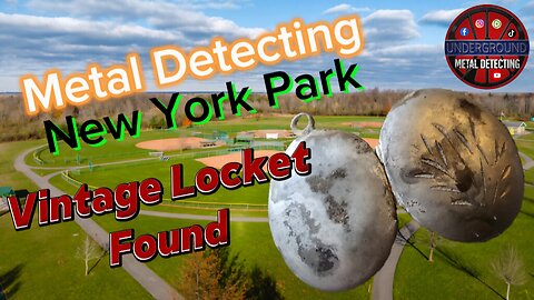 Vintage / Antique Locket Metal Detecting find - Western New York Park