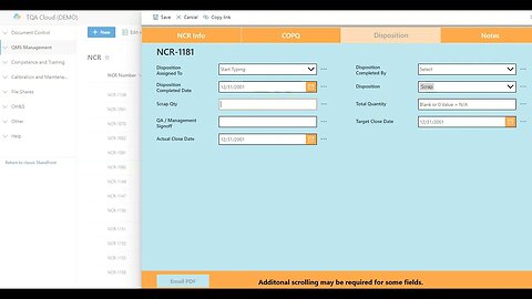 Streamlined NCR Tracking: TQA Cloud's Error Management Made Simple