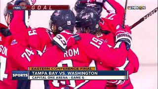 Washington Capitals rough up Tampa Bay Lightning 3-0 to force Game 7 in Eastern Conference Finals