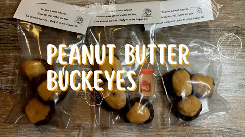 Peanut Butter Buckeye | BABY ANNOUNCEMENT IDEA