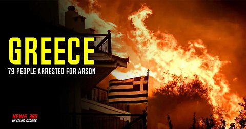 Greece wildfires: 79 people Arrested For Arson || Greece Wildfires Update ||