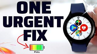 New One UI 5 Watch UPDATE shows major FIX for Galaxy Watch 4/5! (beta)