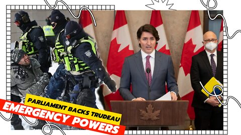 Canada parliament backs Justin Trudeau on emergency powers