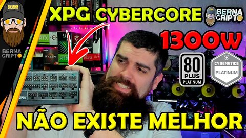 XPG CYBERCORE 1300W PLATINUM, CONHEÇA A ITAIPÚ DA MINERAÇÃO: UNBOXING E CUIDADOS! - BERNA CRIPTO