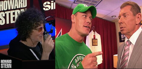John Cena Defends His Love for Vince McMahon To Howard Stern, King Degenerate & Father Edgelord