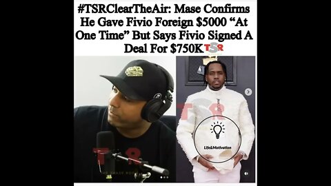 Slave Music Contract 😱 Pastor Mase Exposes Fivio Foreign Contract 😱 I Signed Him For $750K Dollars