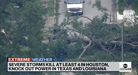 Amazing new images of downtown Houston following deadly storm that killed four