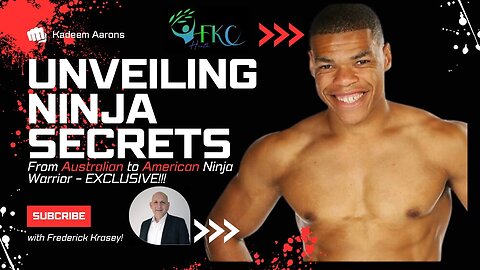 UNVEILING NINJA SECRETS WITH KADEEM AARONS | FROM AUSTRALIAN TO AMERICAN NINJA WARRIOR | EXCLUSIVE!