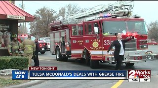 Midtown McDonald's closed due to grease fire