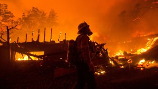 California Brush Fire Forces Evacuations