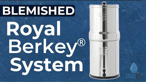Blemished Royal Berkey® (3.25 gallons), USA Berkey Filters