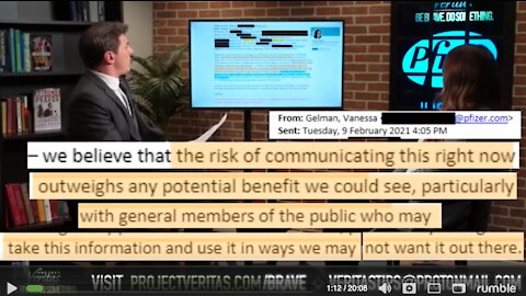 Project Veritas EXPOSES COVID-19 Vaccines - We "Avoid Having Info On Fetal Cells Out There"