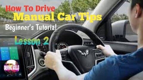 How To Drive a Manual Car||Driving Skills tutorial
