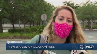 FSW waiving application fee