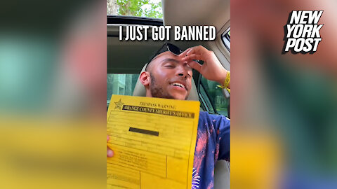 TikTok star claims Disney World issued him a 'lifetime ban'