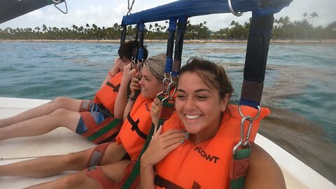 Parasailing 2022 in Punta Cana Dominican Republic