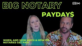 How, How Much, When & Who Pays Mobile Notaries & Loan Signing Agents. BIG NOTARY PAYDAYS!
