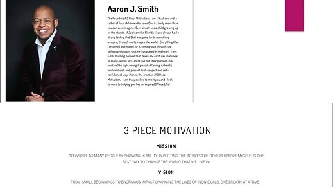 Aaron J. Smith of 3 Piece Motivation on Power Connections with Kevin Vaughan