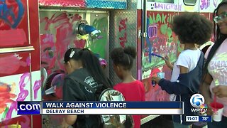 Walk against violence held in Delray Beach