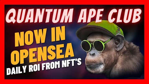 QUANTUM APE CLUB REVIEW 🙉 Claim a FREE NFT 💥 Earn 5% Daily 🔥