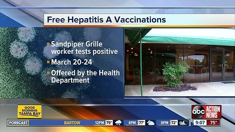 Hillsborough County offers free Hep A vaccinations