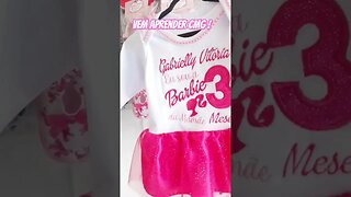 #festadabarbie#fantasiabarbie#bodydabarbie#barbiemovie#fraldinhadeboca#romperbarbie#jardineirabarbie