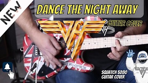 Dance The Night Away - Van Halen (Guitar Cover - with my home-built "Frankie")