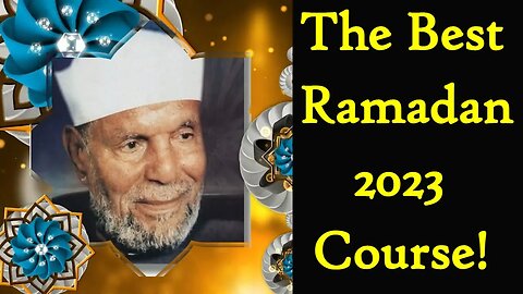 The Ramadan 2023 Crash Course: Amazing Ramadan Knowledge