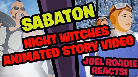 SABATON - Night Witches (Animated Music Video) - Roadie Reacts