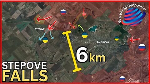 Avdiivka 6km From Encirclement | Stepove Falls | Black Sea | Gaza | China