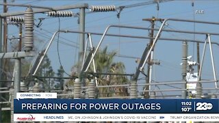 Preparing for power outages during scorching heat