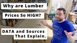 Why Are Lumber Prices So High and Are They Going Down #Shorts | Woodworking
