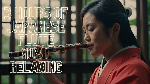 Japanese flute music, Soothing, Relaxing, Healing, Studying🍁 Instrumental Music Collection