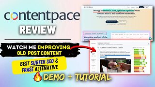 Contentpace Review | Best SurferSEO Alternative for Content Optimzation, Research & Planning