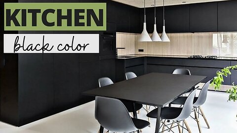 Sleek and Chic: Creating a Modern Black Kitchen