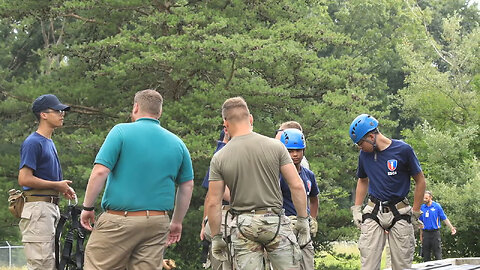 Keystone State Challenge Academy rappel confidence course