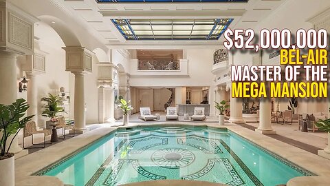 Touring $52,000,000 Bel Air MASTER Mega Mansion