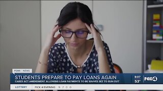 Students prepare to pay loans again