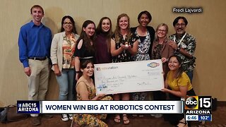 Arizona women place first in International Robotics Competition