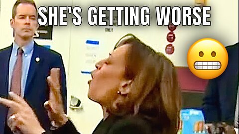 You Won’t Believe how much WORSE KAMALA’s CRINGE is getting! 😬 😱 😳