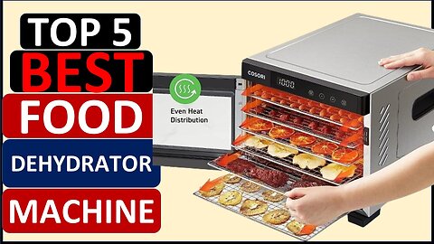 Top 5 best Food Dehydrator Machine in 2024;United States of America